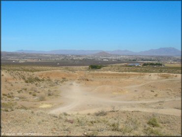 Scenic view of Robledo Mountains OHV Trail System