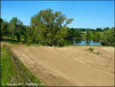 Example of terrain at Savannah MX Park Track