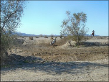 Dirtbike at River MX Track