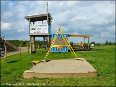 Some amenities at Marble Springs MX Track