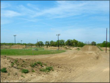 Example of terrain at Lone Star MX OHV Area