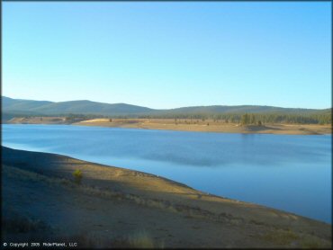 Scenic view at Prosser Pits Track