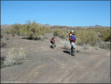 Honda CRF Motorbike at Standard Wash Trail