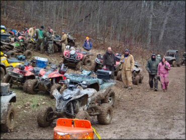 OHV at Hopedale Sportsman's Club ATV Rally Trail