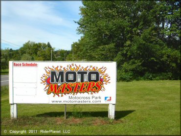 RV Trailer Staging Area and Camping at Motomasters Track