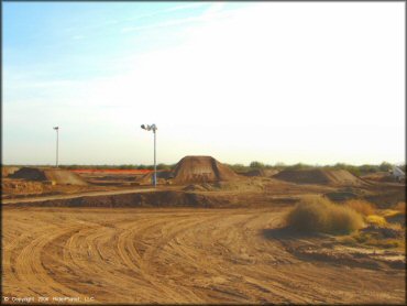 Example of terrain at ET Motopark Track