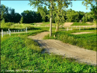 Terrain example at Hogback Hill Motocross OHV Area