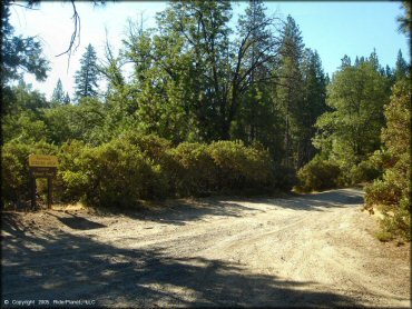 RV Trailer Staging Area and Camping at Miami Creek OHV Area Trail