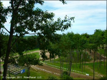 Example of terrain at Area 51 Motocross OHV Area