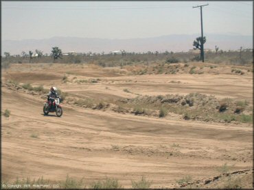 Honda CRF Motorcycle at Sunrise MX Park Track