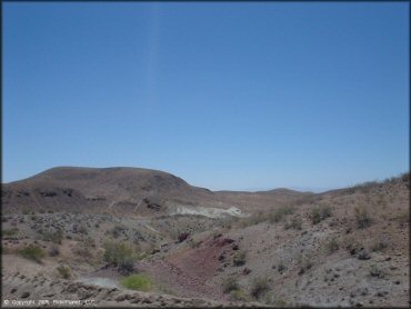 Scenic view of Spangler Hills OHV Area Trail