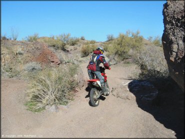 Honda CRF Dirt Bike at Standard Wash Trail