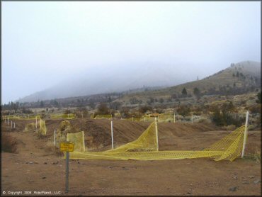 Some terrain at Honey Lake Motocross Park Track