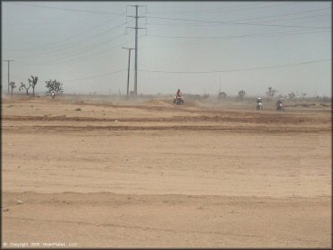 Dirt Bike at Sunrise MX Park Track