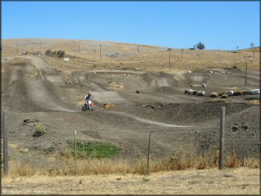 Honda CRF Motorbike at Club Moto Track