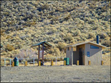 Some amenities at Washoe Valley Jumbo Grade OHV Area