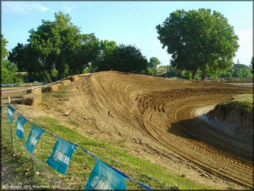 Some terrain at E-Street MX Track