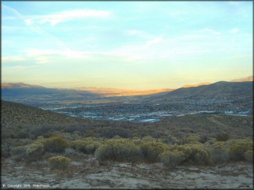 Scenic view at King's & Voltaire Canyons Trail