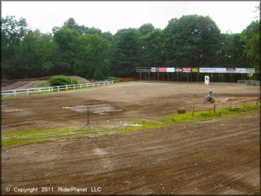 Kawasaki KX Motorcycle at Central Cycle Club Inc Track