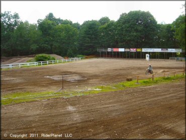 Kawasaki KX Dirt Bike at Central Cycle Club Inc Track