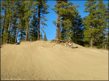 Honda CRF Motorcycle at Prosser Pits Track