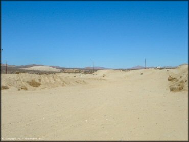 Some terrain at Adrenaline Motocross Park Track