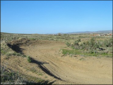 A trail at Tomera MX Track OHV Area