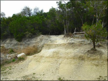 Some terrain at Emma Long Metropolitan Park Trail