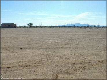 RV Trailer Staging Area and Camping at Arizona Cycle Park OHV Area