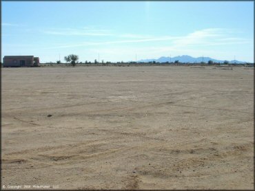 RV Trailer Staging Area and Camping at Arizona Cycle Park OHV Area