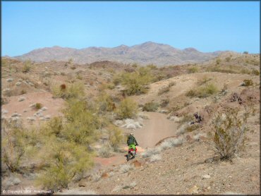 Honda CRF Dirt Bike at Standard Wash Trail