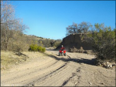 OHV at Hayfield Draw OHV Area Trail