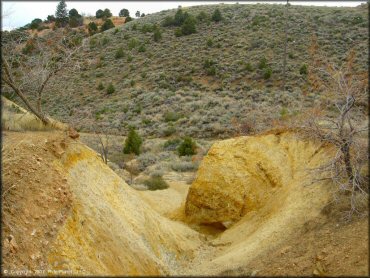 Terrain example at Sevenmile Canyon Trail