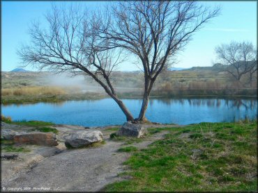 RV Trailer Staging Area and Camping at Panaca Trails OHV Area