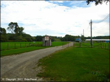 RV Trailer Staging Area and Camping at Silver Springs Racing Track