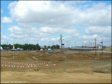 Example of terrain at State Fair MX Track