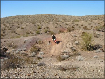 Honda CRF Motorbike at Standard Wash Trail