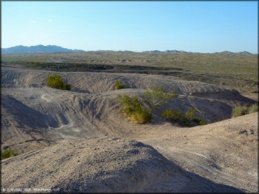 Example of terrain at Boulder Hills OHV Area