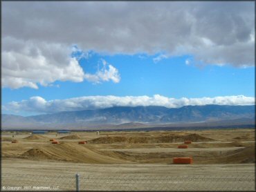 Some terrain at Lucerne Valley Raceway Track