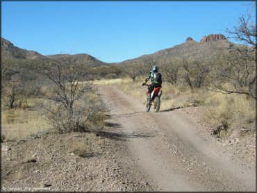 Honda CRF Motorcycle at Red Springs Trail