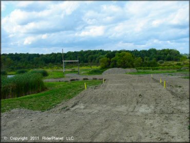 Terrain example at Marble Springs MX Track