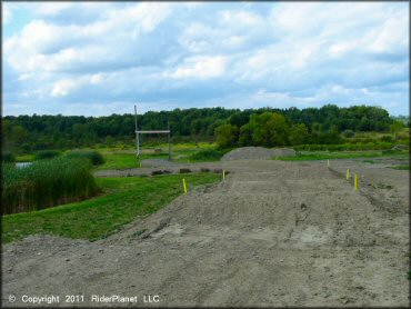 A trail at Marble Springs MX Track