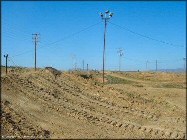 Example of terrain at Carlin MX Track