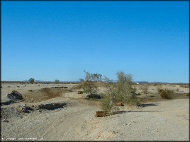 Example of terrain at River MX Track