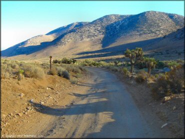 Example of terrain at Dove Springs Trail