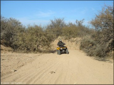 OHV at Hayfield Draw OHV Area Trail