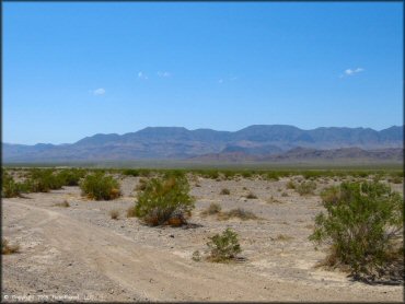 Scenic view at Eldorado Dry Lake Bed Riding Area