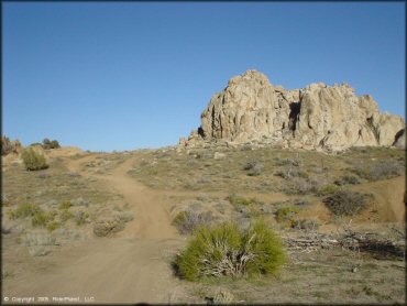 Some terrain at Moon Rocks Trail
