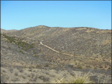 Scenic view of Mt. Lemmon Control Road Trail