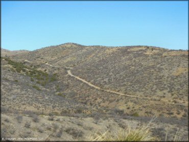 OHV at Mt. Lemmon Control Road Trail